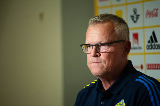 Head coach Janne Andersson of the Swedish national football
