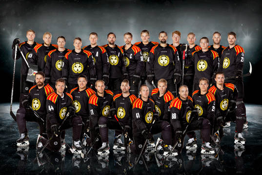 Brynäs lagbild Bakre raden fr.v. John Nyberg, Viktor