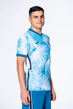 Mohamed "Moi" Elyounoussi of the Norwegian national