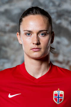 Caroline Graham Hansen of the Norwegian national football