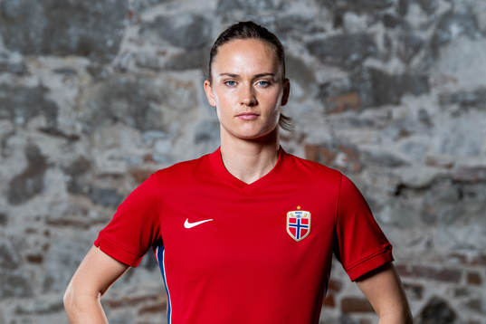 Caroline Graham Hansen of the Norwegian national football