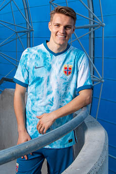 Martin Ødegaard of the Norwegian national football team