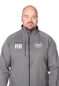 Oskarshamns Målvaktstränare Robin Blidstrand