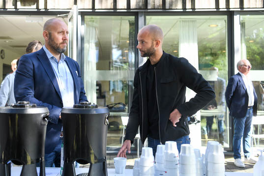 IFK Göteborgs klubbdirektör Max Markusson, Robin Söder