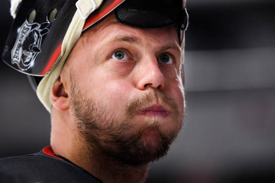 Malmö Redhawks målvakt Oscar Alsenfelt