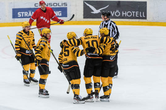 Skellefteås Oscar Möller , Joakim Lindström och Jonathan