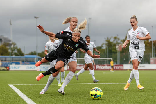 Göteborgs Emma Koivisto och Eskilstunas Matilda Plan