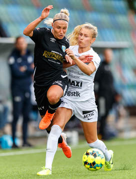 Göteborgs Emma Koivisto och Eskilstunas Amanda Nilden