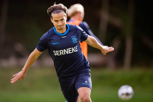 IFK Göteborgs Amin Affane jublar