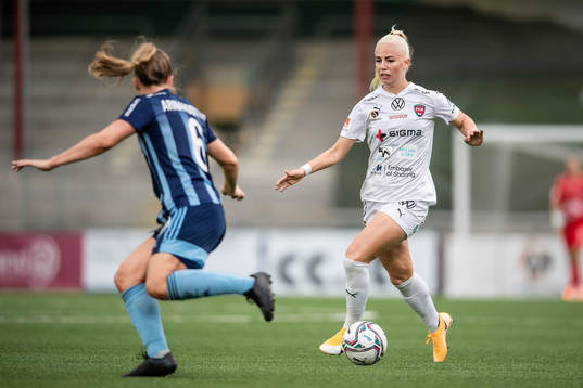 Rosengårds Sofie Svava och Djurgårdens Gudrun Arnadottir