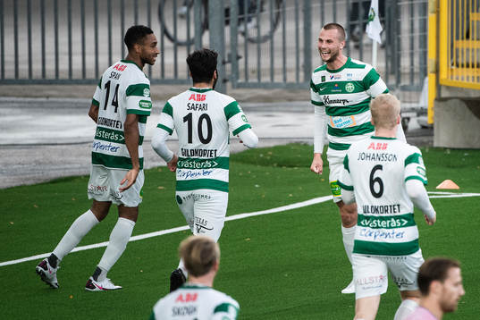 Västerås Jonas Hellgren jublar