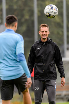 Assisterande tränare Daniel Bäckström