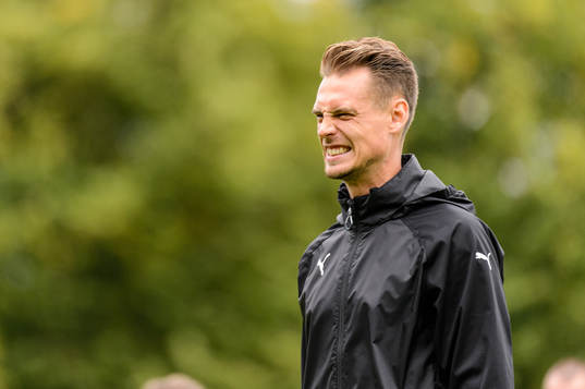 Assisterande tränare Daniel Bäckström