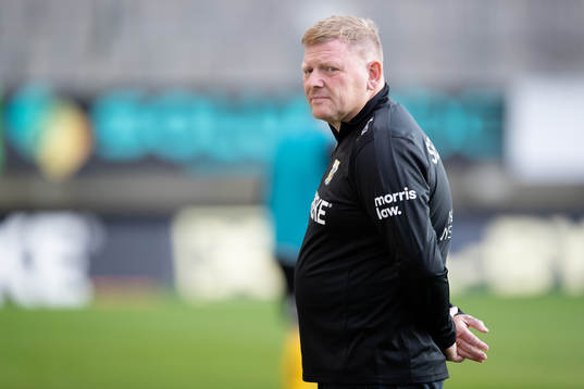 IFK Göteborgs tränare Alf Westerberg innan