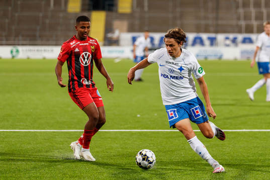 Östersunds Kalpi Wilfried Ouattara och IFK Norrköpings