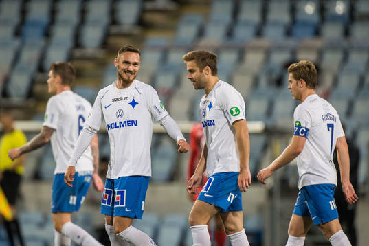 IFK Norrköpings Linus Wahlqvist och Christoffer Nyman