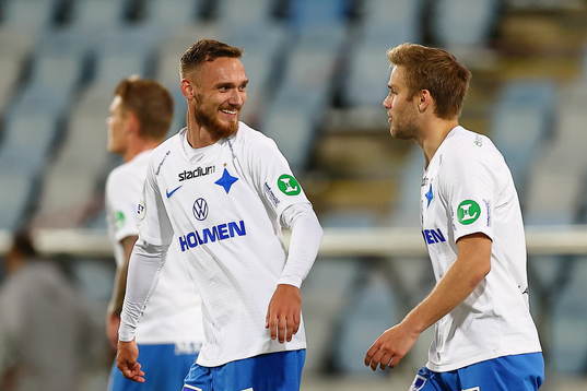 IFK Norrköpings Linus Wahlqvist och Christoffer Nyman