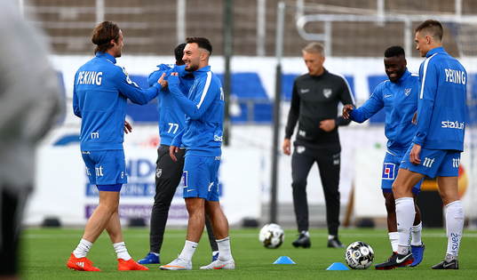 IFK Norrköpings Linus Hallenius, Sead Haksabanovic och