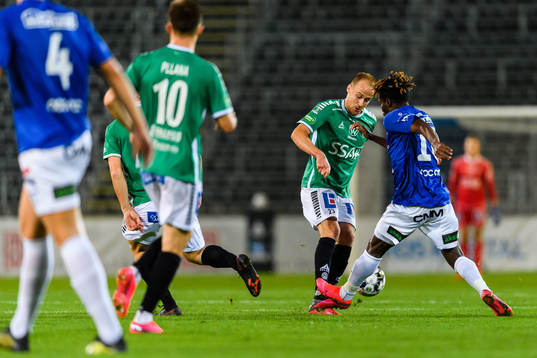Brages Oscar Lundin och Trelleborgs Henrik Johansson
