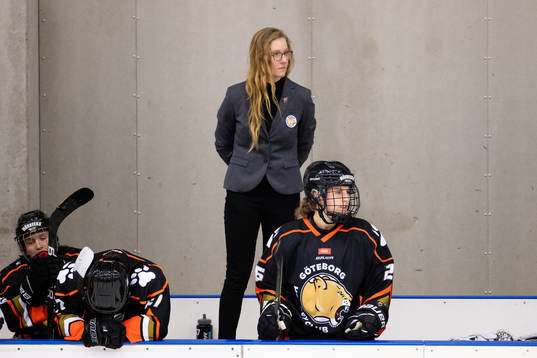 Göteborgs tränare Stefanie McKeough