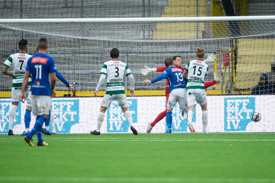 Norrbys Robin Strömberg gör 1-1