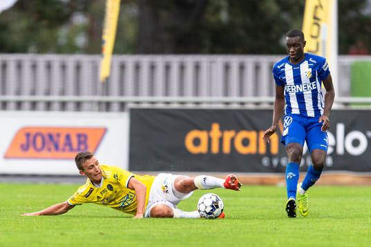 Falkenbergs John Björkengren och IFK Göteborgs Yahya