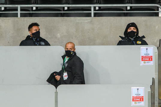 Imad Khalili and Muamer Tankovic of Hammarby