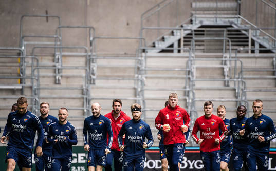 Djurgårdens Jesper Karlström, Jonathan Ring, Nicklas