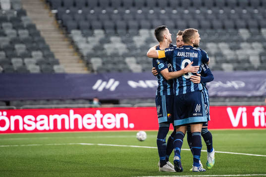 Haris Radetinac, Fredrik Ulvestad and Jesper Karlström of