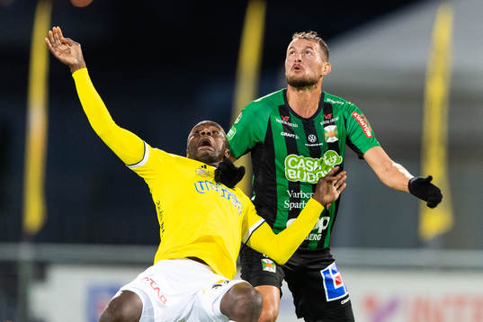 Falkenbergs Nsima Peter och Varbergs Albert Ejupi