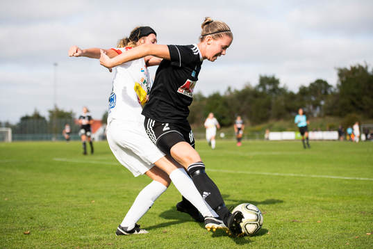 Borgebys Louise Hayden och Brömöllas Wilma Karlsson