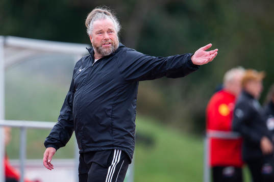 Brömöllas tränare Pierre Persson