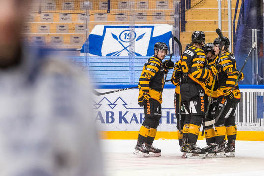 Skellefteås spelare jublar