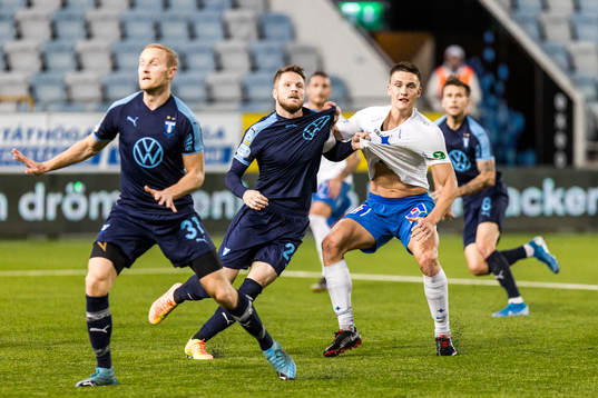Malmö FFs Lasse Nielsen och IFK Norrköpings Rasmus