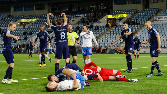 Situation som resulterade i varningar på IFK Norrköpings