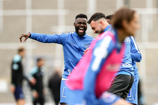 IFK Norrköpings Maic Sema jublar