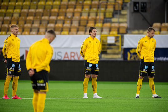 Elfsborgs Sivert Heltne Nilsen, Simon Olsson och Gustav