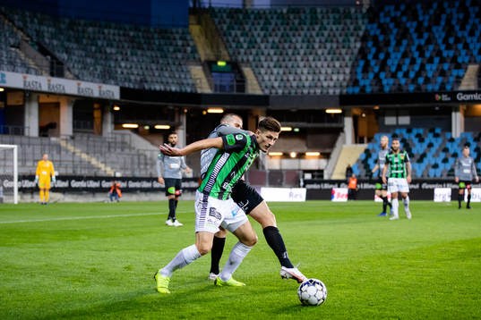 GAIS Adnan Maric och Västerås Jonas Hellgren