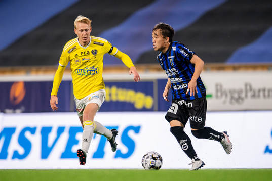 Falkenbergs Jacob Ericsson och Sirius Yukiya Sugita
