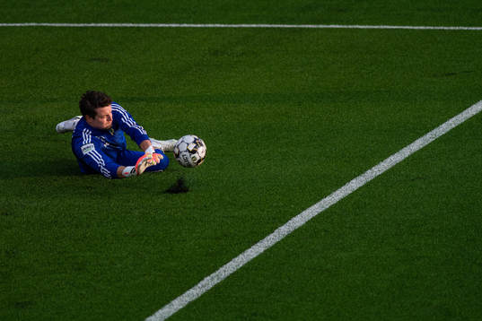 Sundsvalls målvakt Lloyd John Saxton