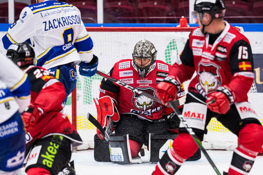 Malmö Redhawks målvakt Oscar Alsenfelt