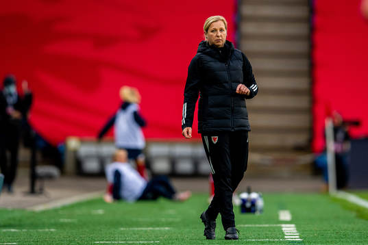Jayne Ludlow, head coach of Wales,