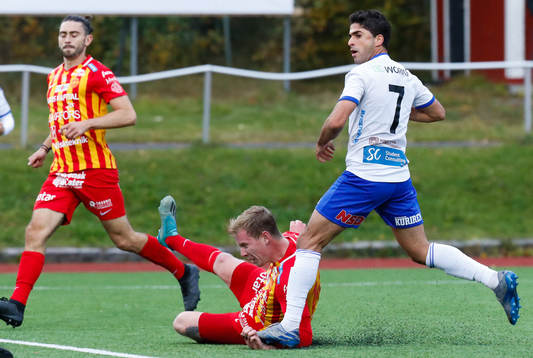 IFK Luleås Yassine Assam gör 1-0