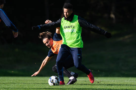 Amin Affane och Tobias Sana