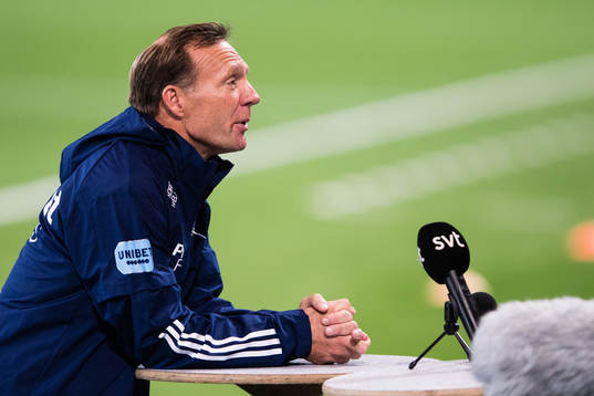 Kim Bergstrand, head coach of Djurgården