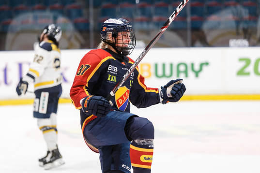 Djurgårdens Josefine Holmgren jublar