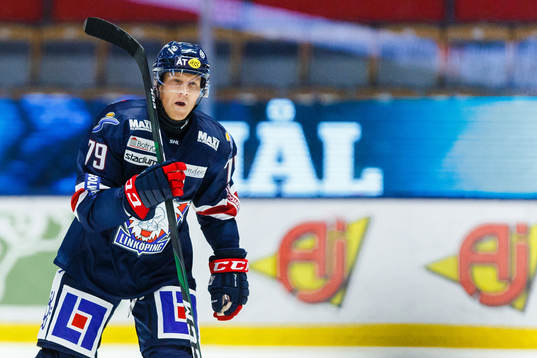 Linköpings Patrik Lundh  jublar