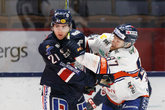 Linköpings Dan Pettersson och Växjös Robert Rosén