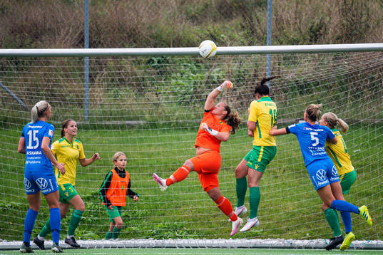Bollstanäs målvakt Åsa Vallgårda