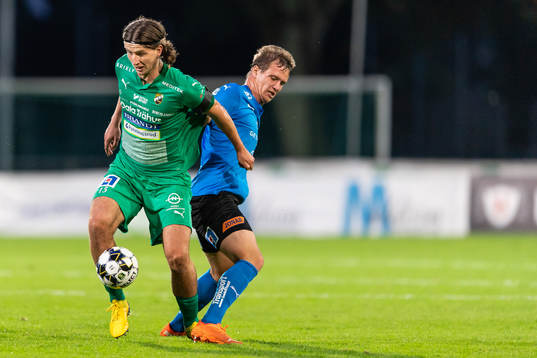 Ljungskiles Andreas Murbeck och Halmstads Alexander Berntsson